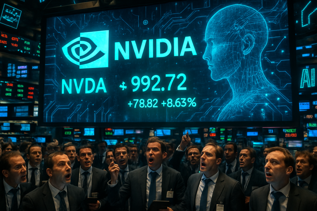 Nvidia’s 1,400% Surge: The Stock Market’s New Superhero or Just Another Overhyped Blockbuster?