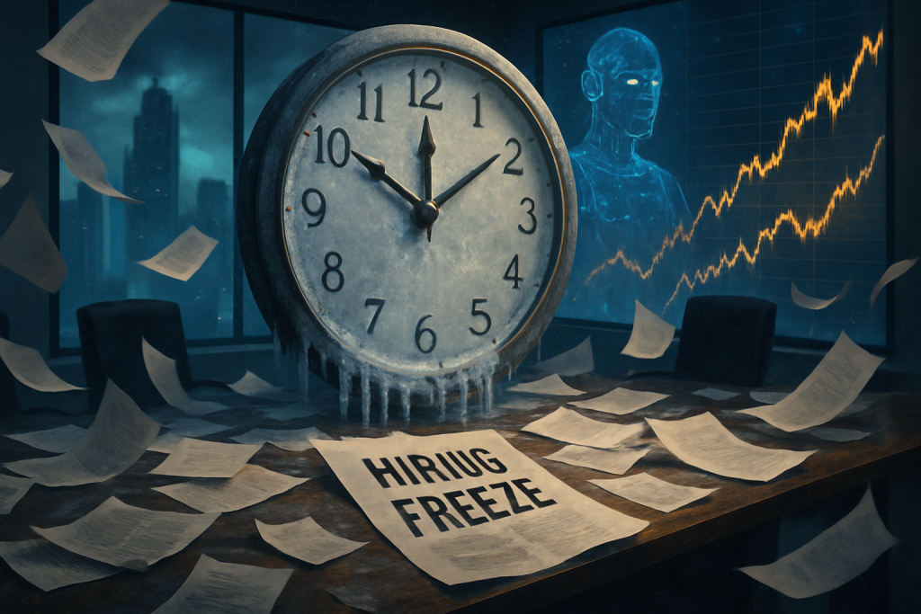 95% of Companies Left in the AI Dust: Is Meta’s Hiring Freeze the Icy Wake-Up Call?